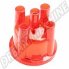 Tête d'allumeur rouge, distributeur Volkswagen, 00-8791-0, allumeur type 009, tête d'allumeur Type 1, allumage Volkswagen, VW moteur allumage, tête d'allumeur rouge pour VW.
