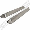 Ensemble de Deflecteurs de Vent en Acier Inoxydable 00-9742-0 pour Combi Volkswagen 07/1967 - 08/1979