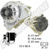 Alternateur VW 028903025P, Golf 3, Polo 4, Ibiza, Sharan, Transporter T4, 90A
