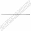 Profil de renfort de panneau latéral de 10 mm. Référence : dm0890-670, dm-0890-670.