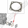 Joint de couvercle de pompe à huile pour VW, aide à prévenir les fuites d'huile. Référence : 111115131B et 111.115.131.B. Compatible avec divers modèles de 1967 à 2005.