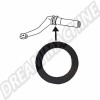 Joints sur Bras de Suspension pour Volkswagen Coccinelle & Karmann Jusqu'à 1965 - 4 pièces, Référence : 111405129