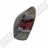 Vitres de feu arrière fumée, Volkswagen, Coccinelle, 1300, 1302, sans marquage CE, fumée, côté conducteur, côté passager, paire, 111945241MS, 111-945-241MS