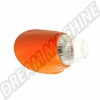Clignotant avant droit, Type Obus, Transparent, Accessoires inclus, Référence 111953042C, Volkswagen Coccinelle 55-57, Combi 58-63.