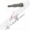 Vis Fixation Bras Arrière, 113501535A, 113.501.535.A, Pièces VW, Coccinelle, Karmann-Ghia, Type 3, 181, Buggy, 356 Réplica