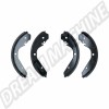 Mâchoires garnitures de frein avant pour Volkswagen Cox 1302 et 1303, qualité BBT - Réf 113609237L-BBT