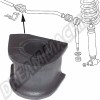 Silentbloc Barre Stabilisatrice VW Transporter T3 21mm