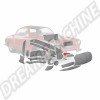Boîte ventilation intérieure Karmann-Ghia 141404052