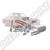 Tôle Réparation Conduit Air Frais Karmann Ghia 141404122