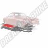 Quart de Plancher Châssis Arrière Gauche Karmann Ghia, Type 181
