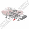 Tôle Réparation Coin Aile Avant Droit Karmann Ghia 141809108B