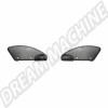 Cache angle capote, Golf 1 Cabriolet, 155871413BK, plastique noir