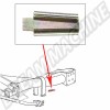 Agrafe de maintien pour collier de serrage extérieur sur train arrière pour Golf 1 & Scirocco. Référence : 171511453 et 171-511-453.