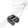 Clip embout, câble accélérateur, VW Golf, VW Jetta, VW Iltis, VW Scirocco, VW Transporter T3, VW Transporter T4, 171721570A, 171 721 570 A