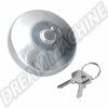 Bouchon de réservoir d'essence verrouillable pour Volkswagen, compatible avec col de remplissage de 70mm  top qualité inox 343201551C 343 201 551 C