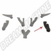 Répartiteur d'air frais d'occasion pour tableau de bord T2 - Pièce d'origine Volkswagen  211259236 VW Bus T2