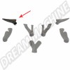 Buse d'air frais pour VW Bus T2, Côté Gauche, d'occasion, Pièce d'Origine VW (1967-1979) 211259237