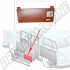 Panneau de réparation, Kombi Brésilien, Split, Bay, 1957-1982, porte de chargement, 211843106R, 211 843 106 R.