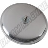 Rétroviseur extérieur rond en aluminium poli - Volkswagen Combi - Gauche ou droit - Diamètre 120mm - Vendu à l'unité - Combi Europe 1955-1967 et Kombi Brésil jusqu'à 1975