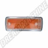Cabochon de clignotant Combi, Orange, Avant gauche, Qualité d'origine, Homologation 'E', Remplacement, Vitre de clignotant.