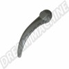 Poignée intérieure, plastique beige, Volkswagen Combi, Combi Brésil, 08/58-12/63, -93, fixation par axe, 241837225B.