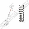 Ressort de pression, VW Transporter T25, VW LT, levier de vitesses grand, référence 251711145.