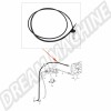 Câble de compteur, modèle à enfoncer, VW Transporter T3, 2240 mm, 2 240 mm, LHD, 07/81-07/92, 251957803E, 251 957 803 E
