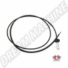 Câble de compteur, modèle à enfoncer, VW Transporter T3, 2240 mm, 2 240 mm, LHD, 07/81-07/92, 251957803E, 251 957 803 E