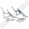 Charnières pour banquette lit Transporter T3 la paire  255070205D Sur www.dream-machine.fr