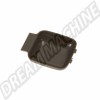 Coquille noire de poignée de porte intérieure pour Volkswagen 1964-1979, protège contre l'usure et la saleté. Références : 31183724701C, 311.837.247.01C.