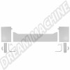 Découvrez notre Support Banquette Arrière de qualité supérieure avec la technologie Silver Weld Through (SWT) pour Coccinelle Double Cab Bus jusqu'à 07/63. Référence : DM3400-550.