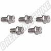 Set de 5 boulons de roue à appui bombé. 14x1.5. tête 17mm  37795 Sur www.dream-machine.fr