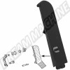 Pédale d'accélérateur, 111721507F, 111.721.507 F, Cox, Karmann Ghia, Type 3, 181, pièce de rechange, conduite fluide.