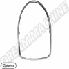 Tour de feu ar chromé, paire, Volkswagen Coccinelle, VW1300, VW1500, VW1302, VW1200, finition brillante, style, 111945117A