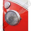 Grilles de phares INOX pour Volkswagen Coccinelle & Combi Split ->67, Porsche 356 .50-.65 - Protection et look Racing Vintage