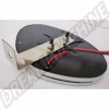 Panneau Pays AAC116, Accessoire VW Porsche, Éclairage Vintage, 170mm, AAC116, AAC1-16