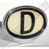 Panneau Pays AAC116, Accessoire VW Porsche, Éclairage Vintage, 170mm, AAC116, AAC1-16