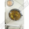 Set de 2 grilles de phare inox style 356