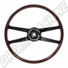Volant-acajou-Porsche-395mm