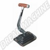 Levier de vitesse, Eliminator, Flat 4, Volkswagen Coccinelle, Karmann Ghia, VW 181, reproduction, levier chromé, poignée en bois, réduction de déplacement, AC711I268, AC,711,I268, AC-711-I268.