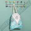 Sac à Cordons Volkswagen, Van Bus Combi VW T1 Surf, Polyester recyclé, rPET, CBAG103, CBAG-103, CBAG-1-0-3