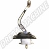 Levier de vitesse, Eliminator, Flat 4, Volkswagen Coccinelle, Karmann Ghia, VW 181, reproduction, levier chromé, poignée en bois, réduction de déplacement, AC711I268, AC,711,I268, AC-711-I268.