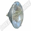 Optique scellée, 12V, phare style US, phare Buggy, insert de phare, 7", rond, ampoule intégrée, faisceau principal, feux de croisement, 00-9311-0.