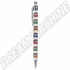 Stylos Volkswagen, Lot de 2, Volkswagen Van Bus Combi VW T1, Écriture, Plastique, Métal, Encre Noire