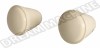 Boutons de Radio Ivoire pour VW 1953-1967 - Lot de 2 - Réf. 113941544IV, 113-941-544-I, 133-544-IV, 133544IV, 686420241997