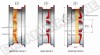 Jante Originale "Style 356" Chromée 5.5x15 5 Trous 5x205 135601025E