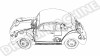 Faisceau Électrique Complet Coccinelle 1964-1965 Berline Cabriolet