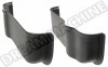 Kit de Rangement Court avec Porte-gobelets pour Portes Avant, Noir, Paire : Compatible avec T2 Bay 1968-1979 et Transporter T25 1980-1992