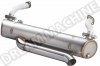 Echappement Sport inox Vintage Speed Combi T2B 73-79 moteur t1 155-210-05200B Sur www.dream-machine.fr