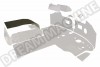 Tapis caoutchouc insonorisant, 211863665B, Combi Bay Window 8/67-7/79, qualité origine, isolation thermique, réduction de bruit, confort de conduite.